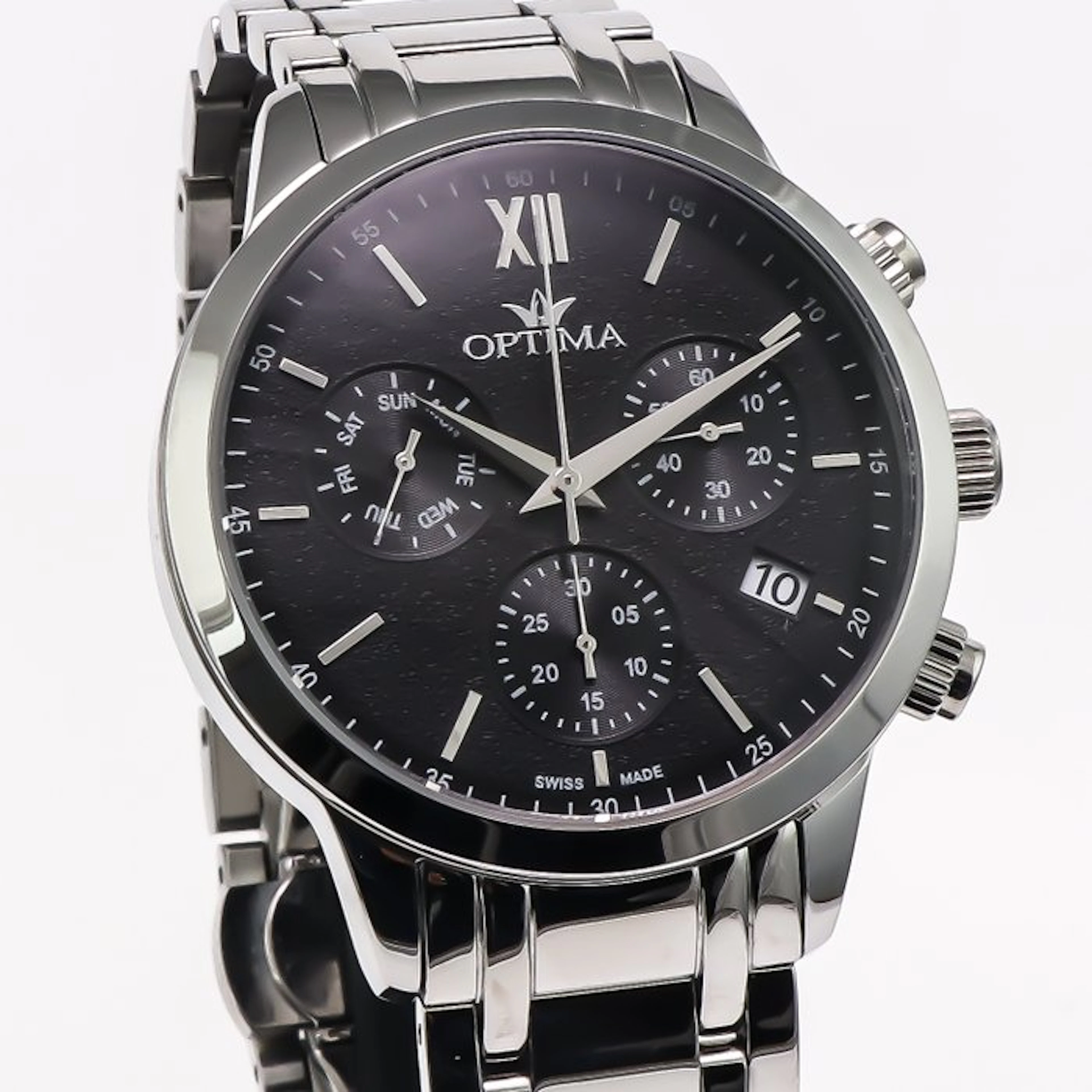 Optima - Swiss Made Chronograph - OSC450-SS-3 - No...