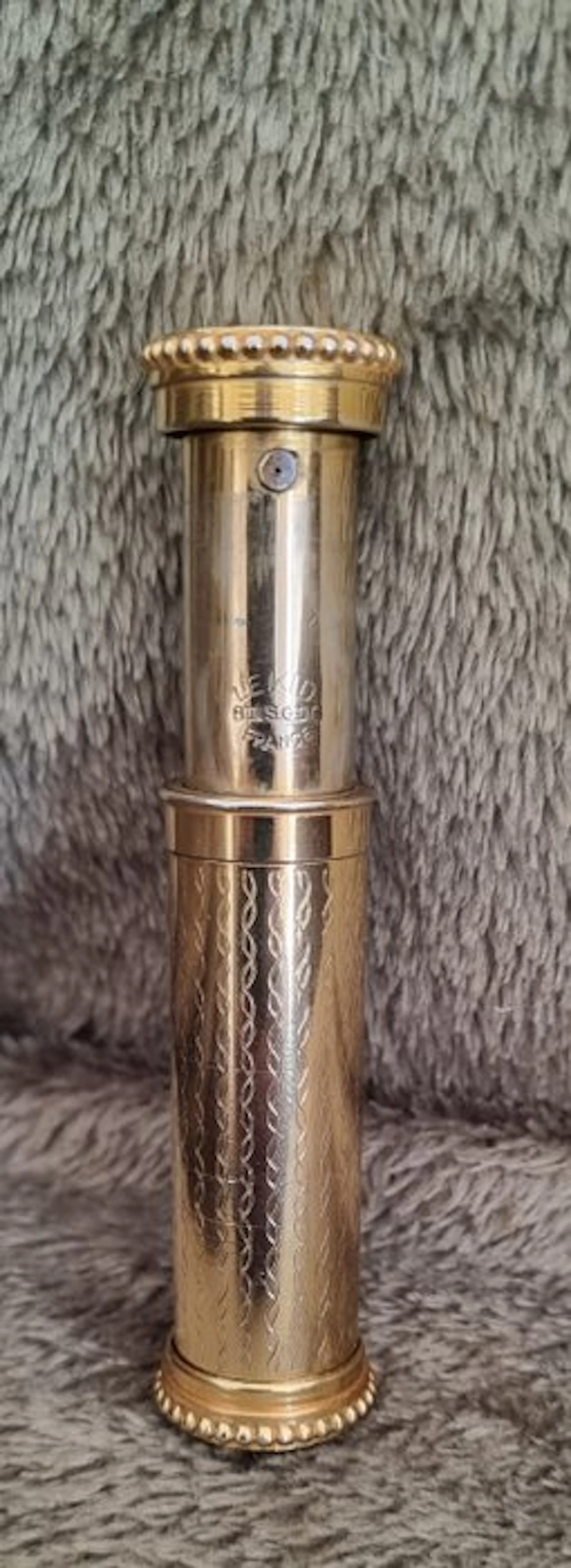 Perfume bottle - Gold, Brass