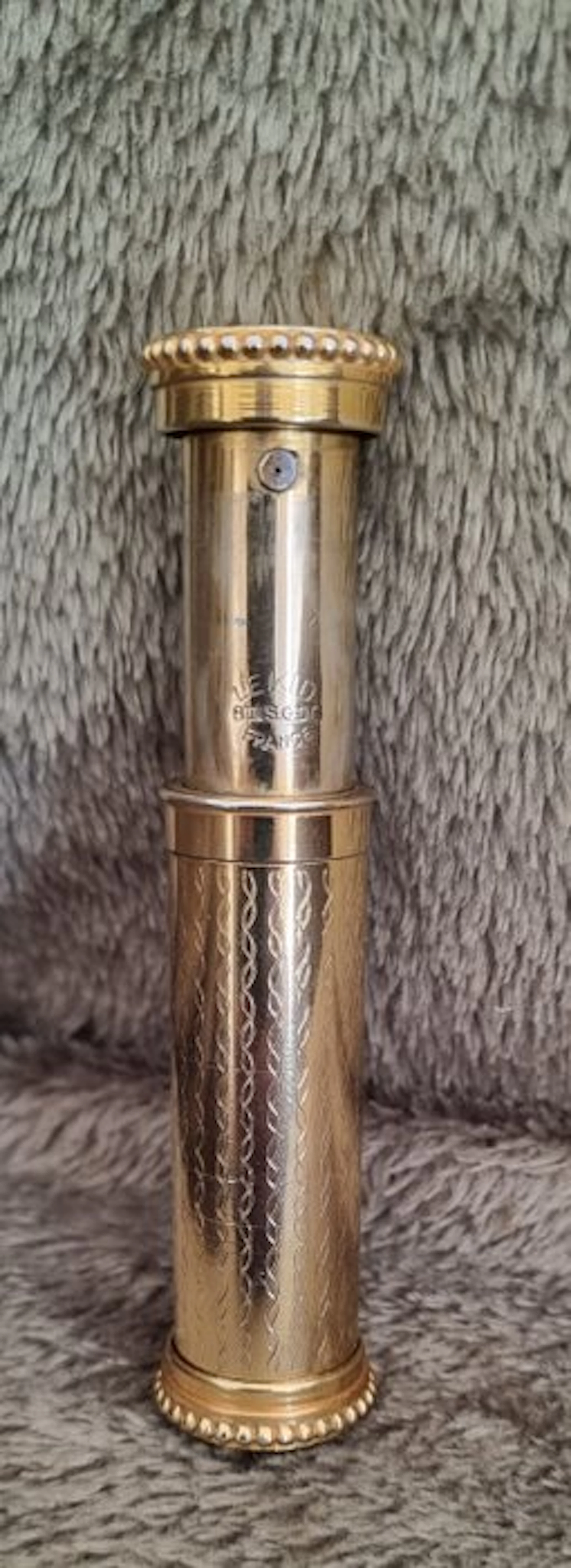 Perfume bottle - Gold, Brass