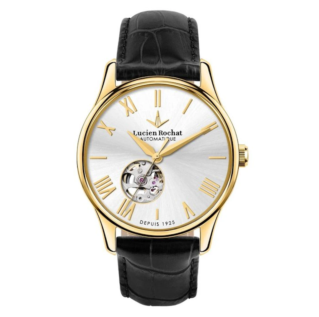 Lucien Rochat - Automatic - Sapphire - Open Heart - Gold...