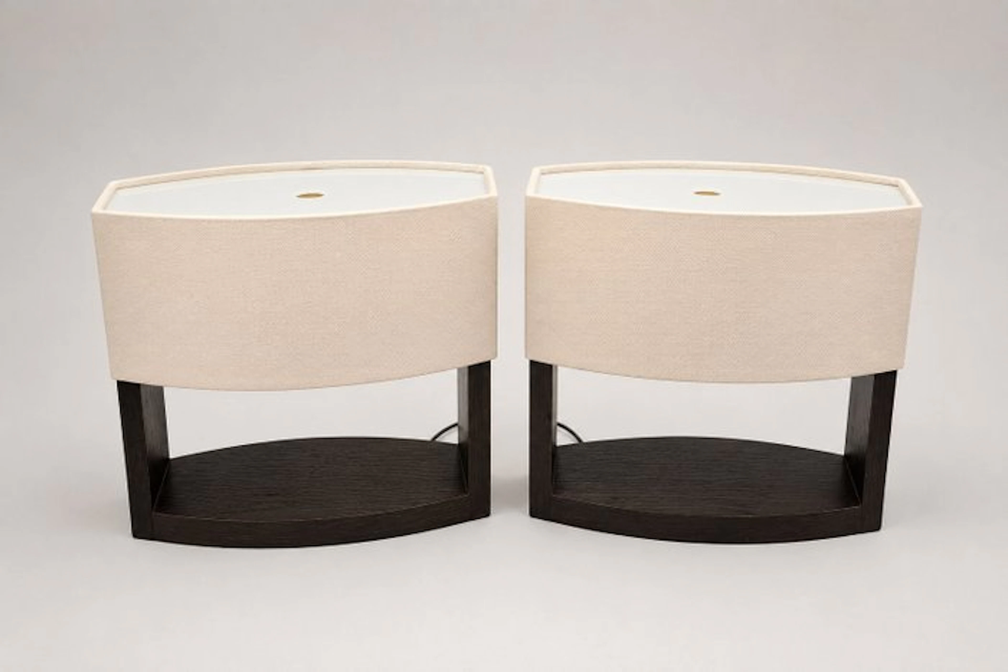 Calligaris - Table lamp (2) - Wood, Textile, Metal, Plastic