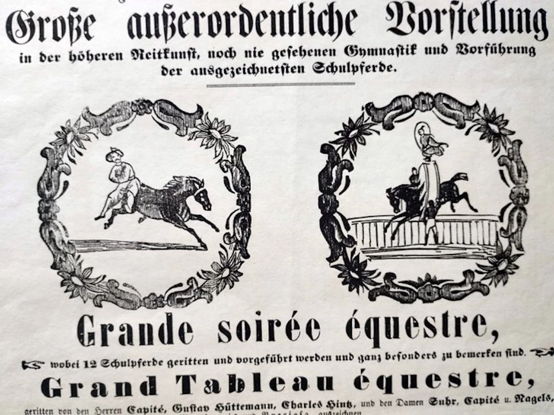 Circus Suhr & Hüttemann - 1862
