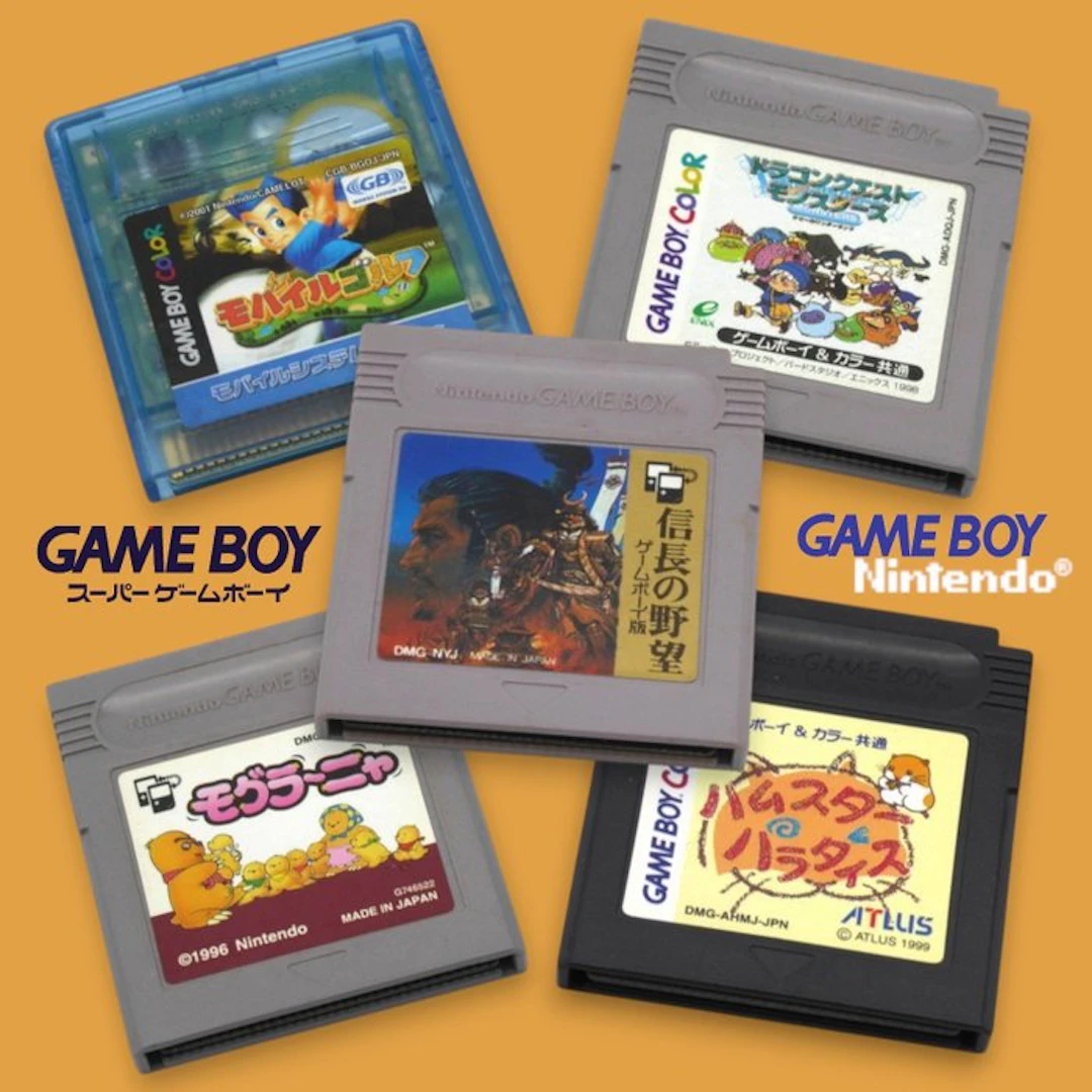 Nintendo - Gameboy - Gold Retrogaming Collection: Mobile Golf
