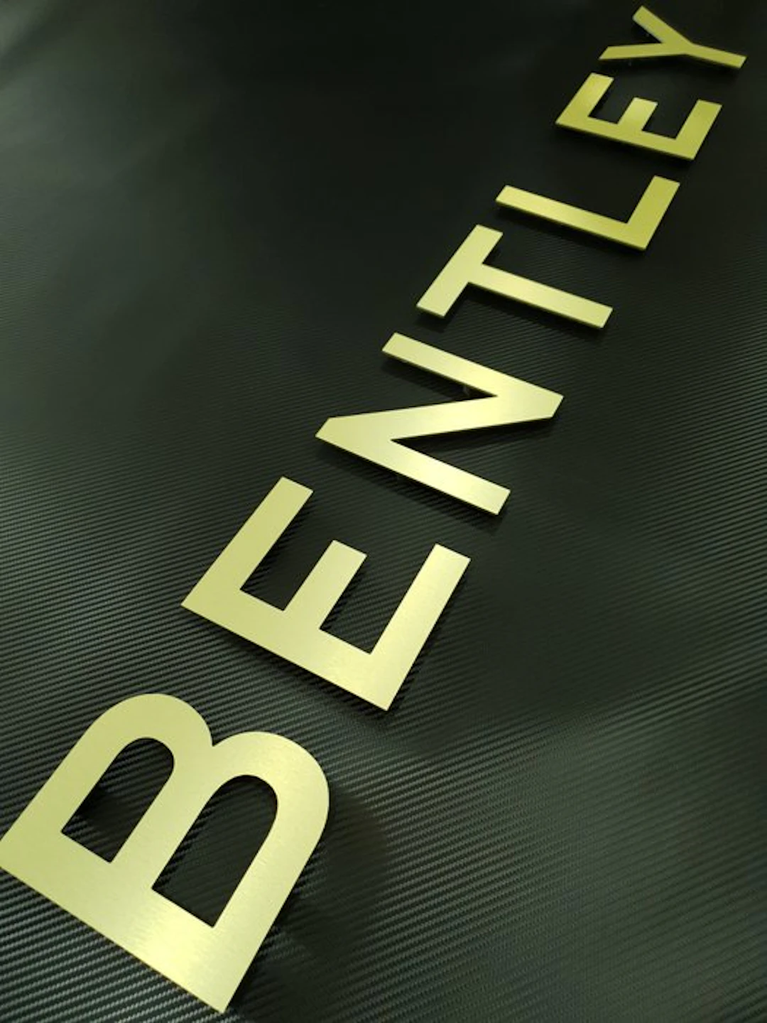 Sign - Bentley - Logo mural professionnel prémium...