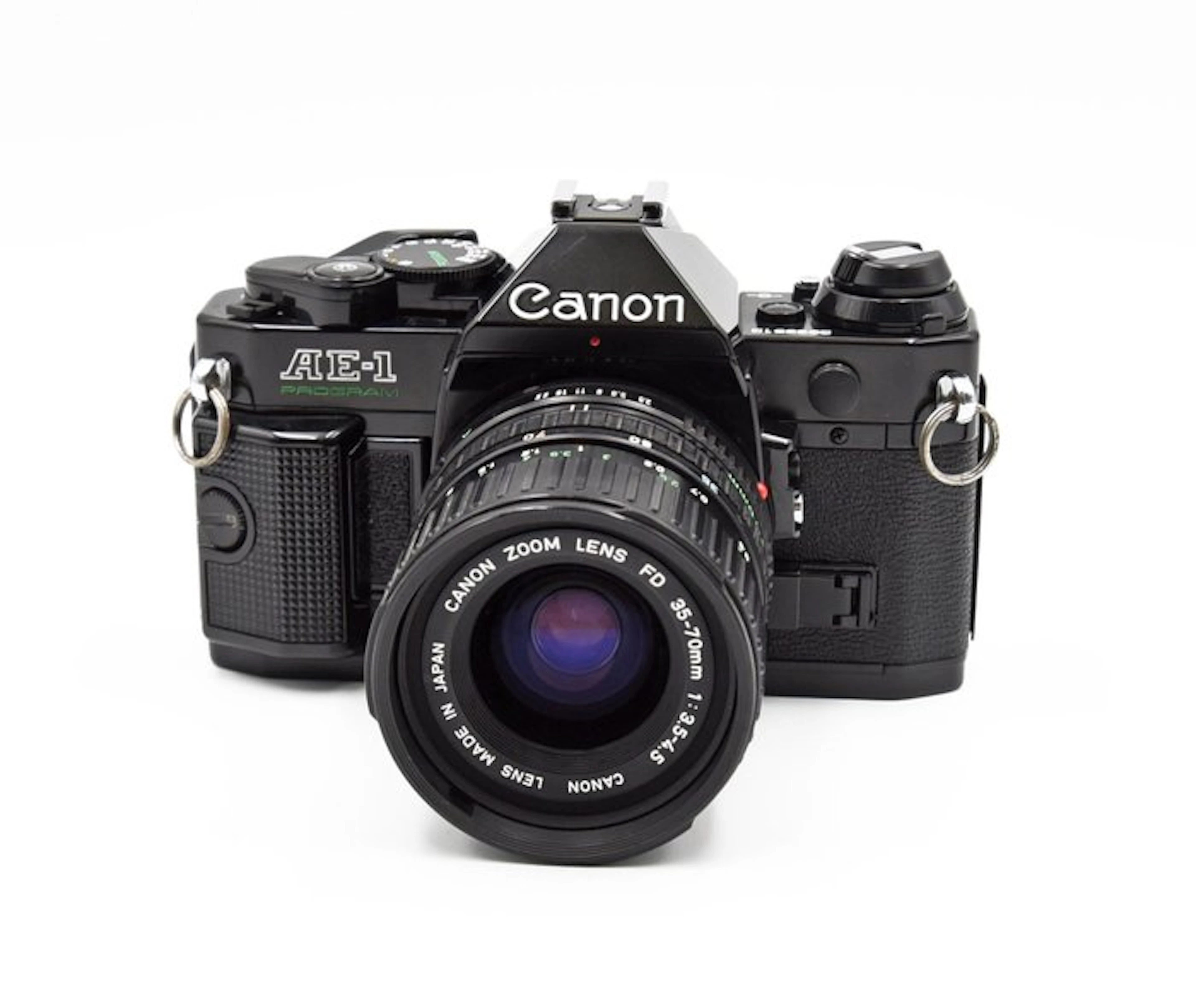 Canon AE-1 Program black + 35-70mm | Analogue camera