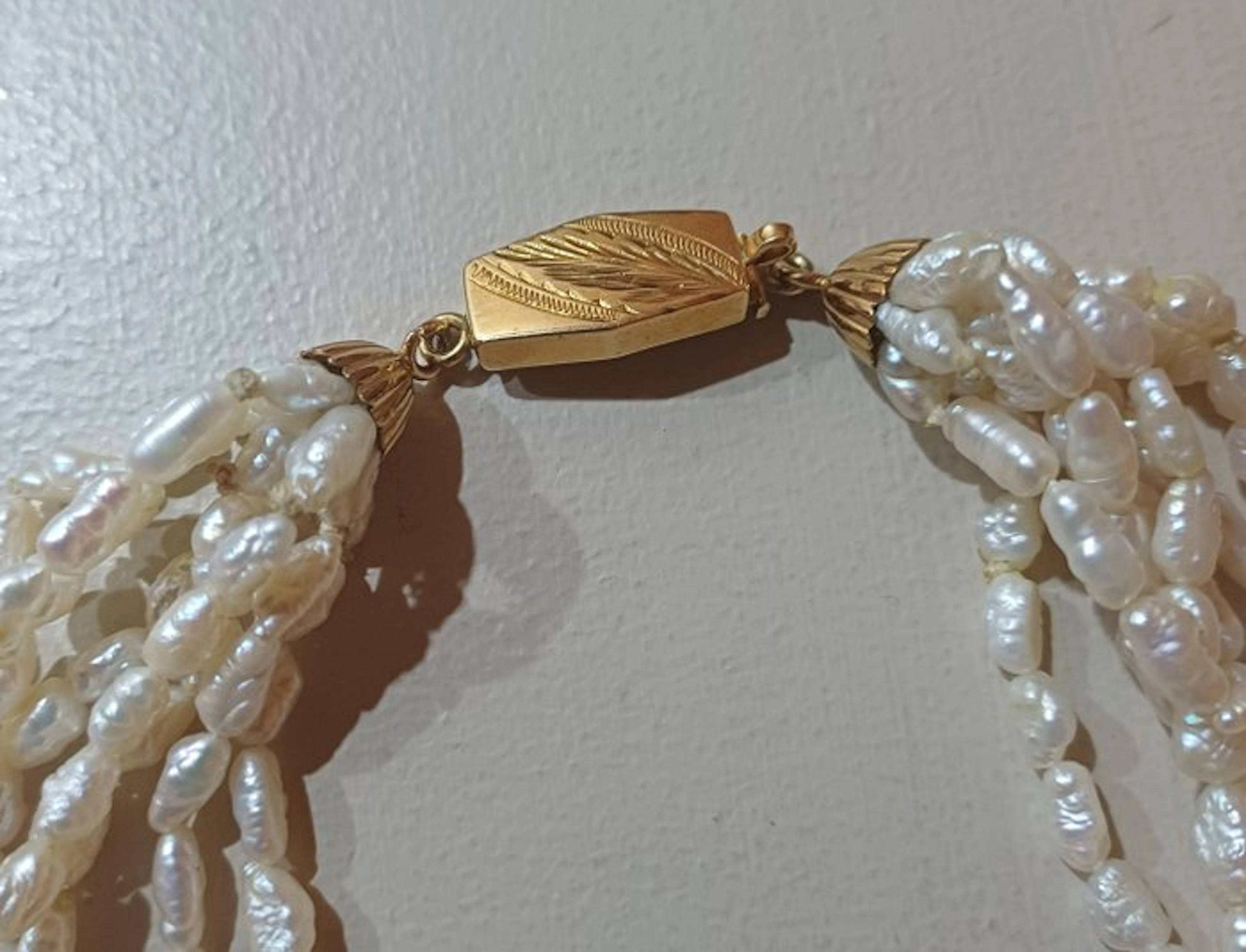 UnoAErre - Choker necklace - Rafined Torchon necklace - 18 kt