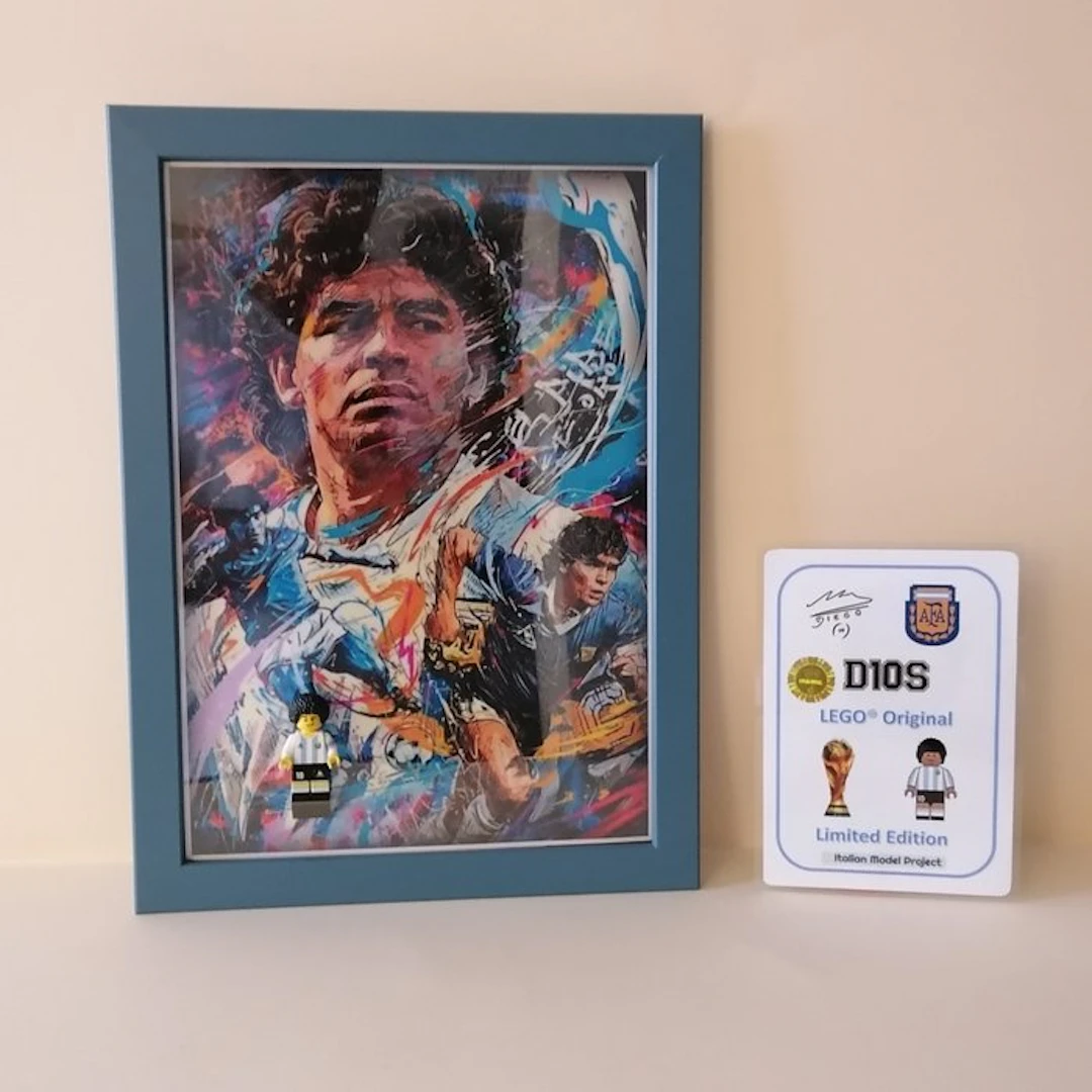 LEGO Minifigure - Sports - D10S - Diego Armando Maradona