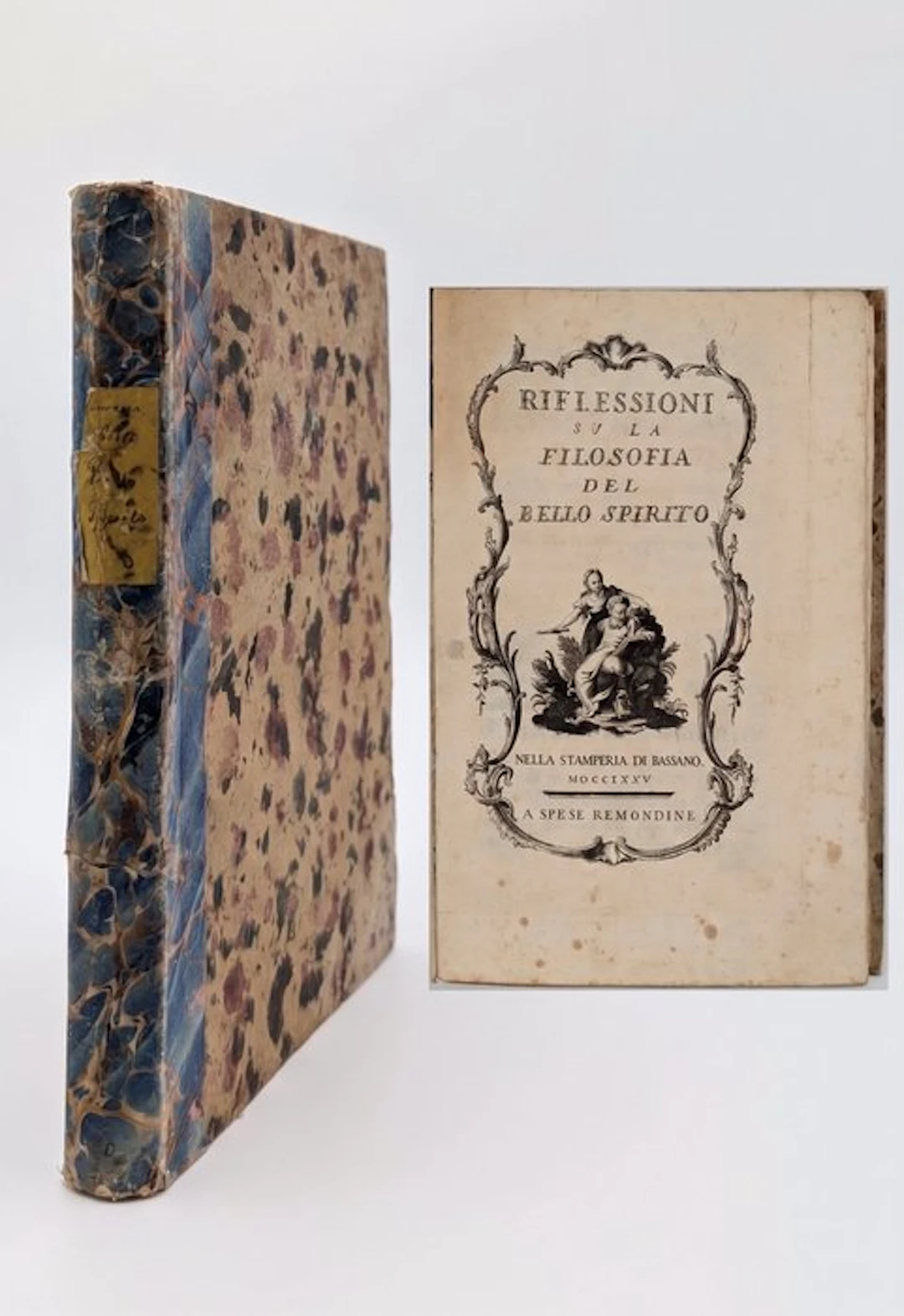 Noghera Giambattista - Riflessioni sulla filosofia del bello spirito - 1775