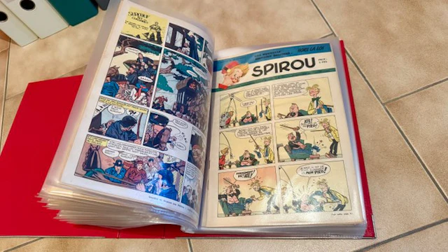 Spirou (magazine) - Années 1950 à 1959 complètes - 521...