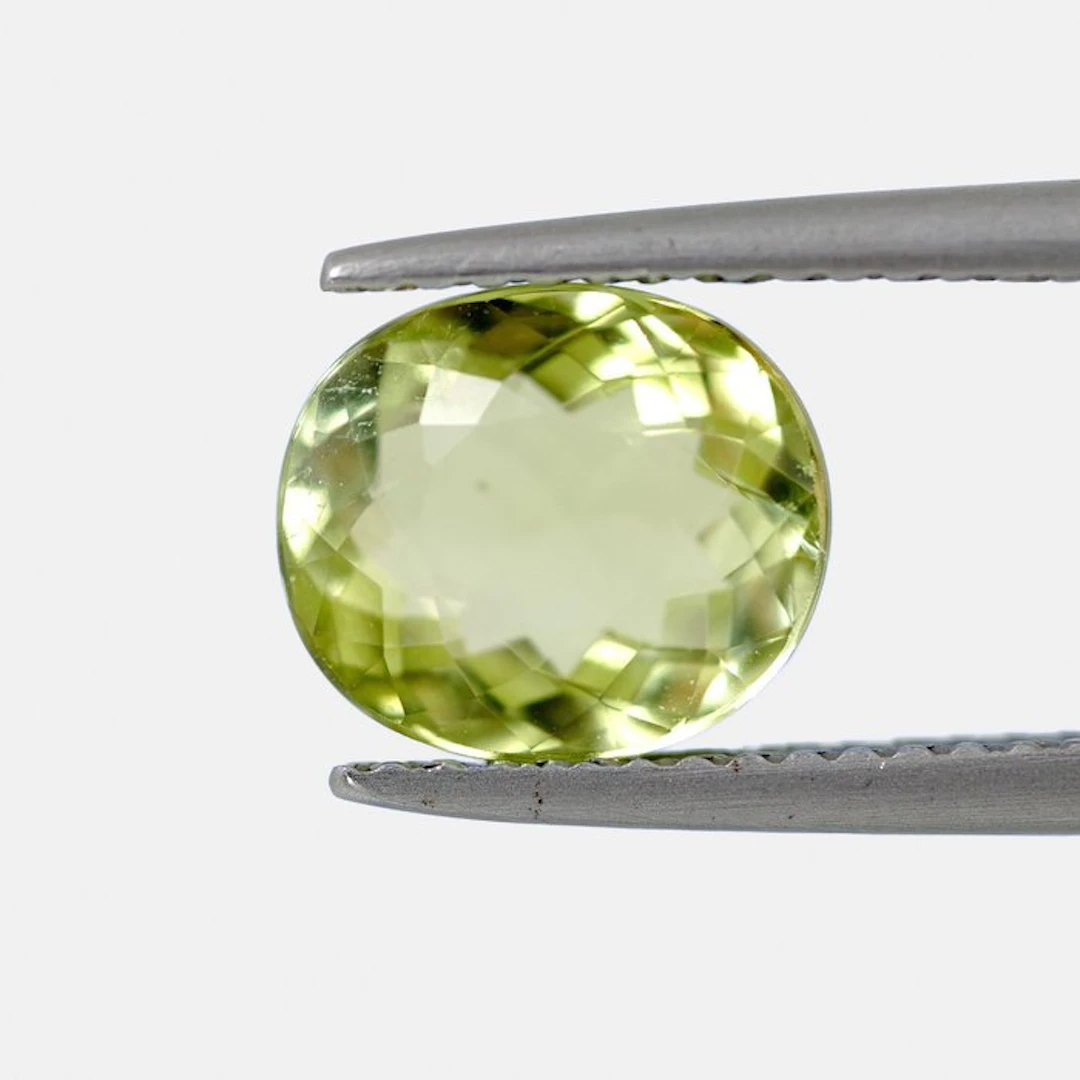 1 pcs Green, Yellow Tourmaline paraiba - 2.25 ct - Guild Gem Laboratory