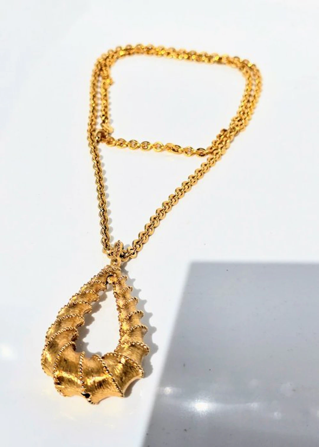Monet - Gold-plated - Necklace - 1960 Early piece Damita
