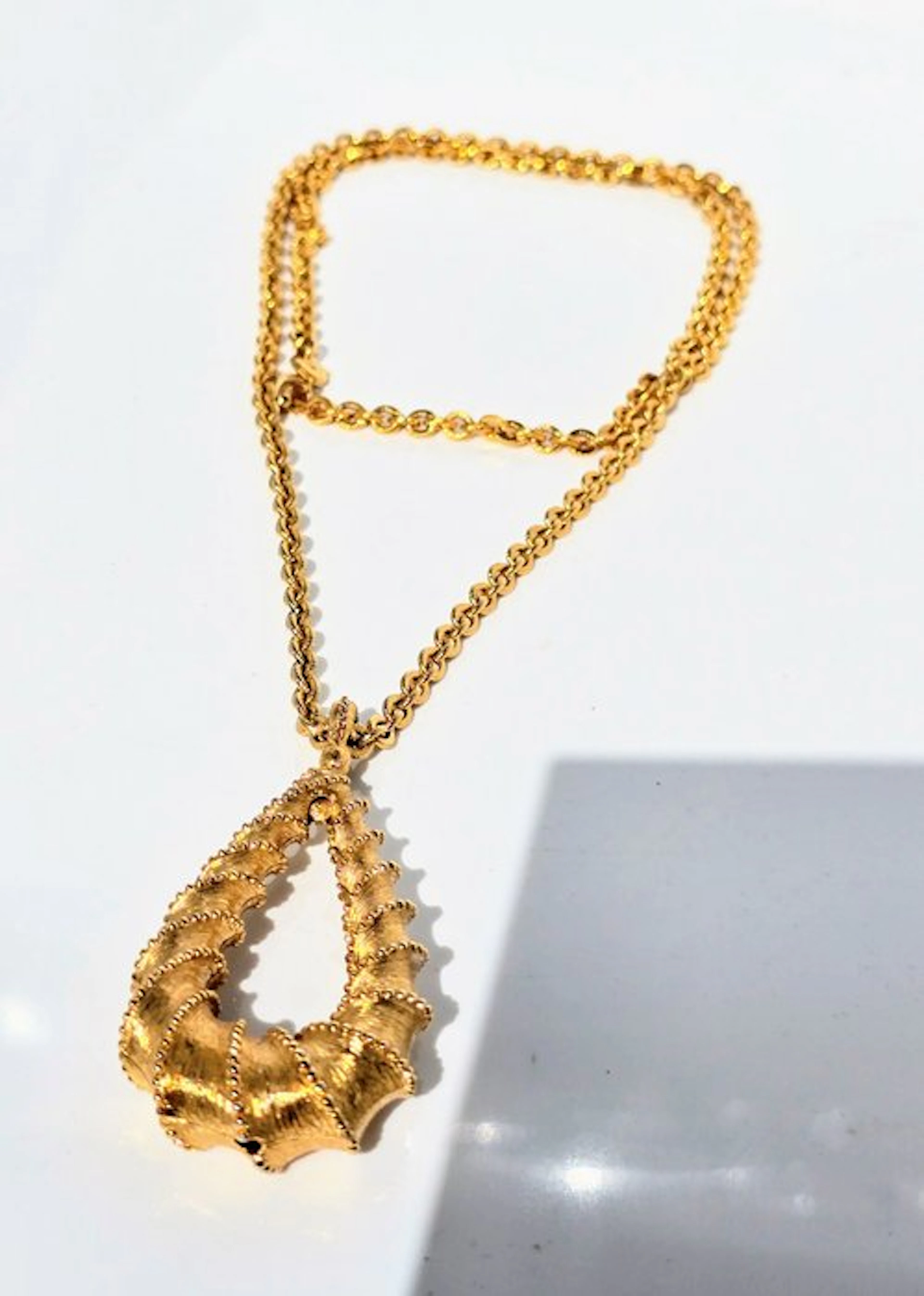 Monet - Gold-plated - Necklace - 1960 Early piece Damita