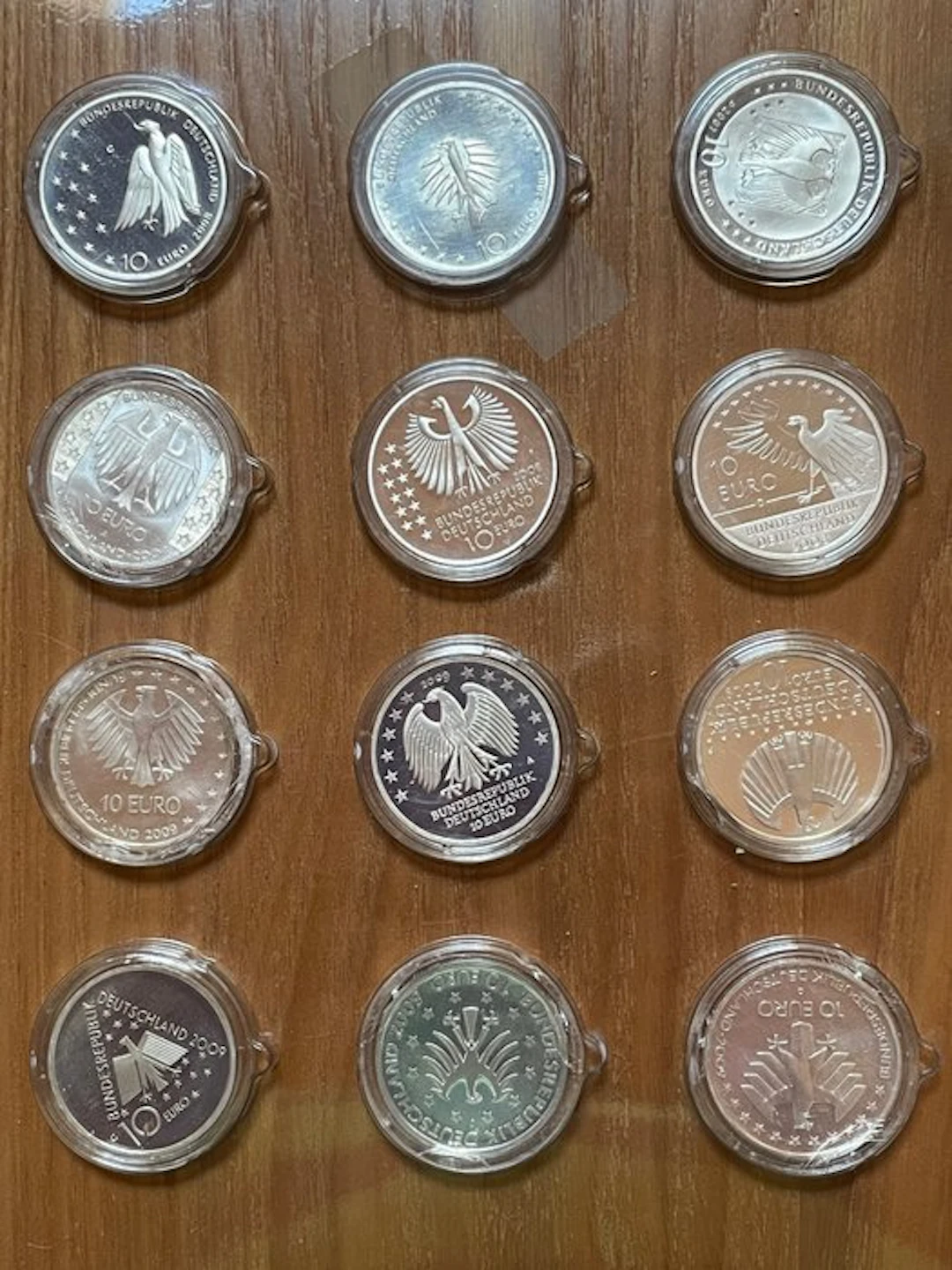 Germany. 10 Euro 2007/2009 (12 coins) (No reserve price)