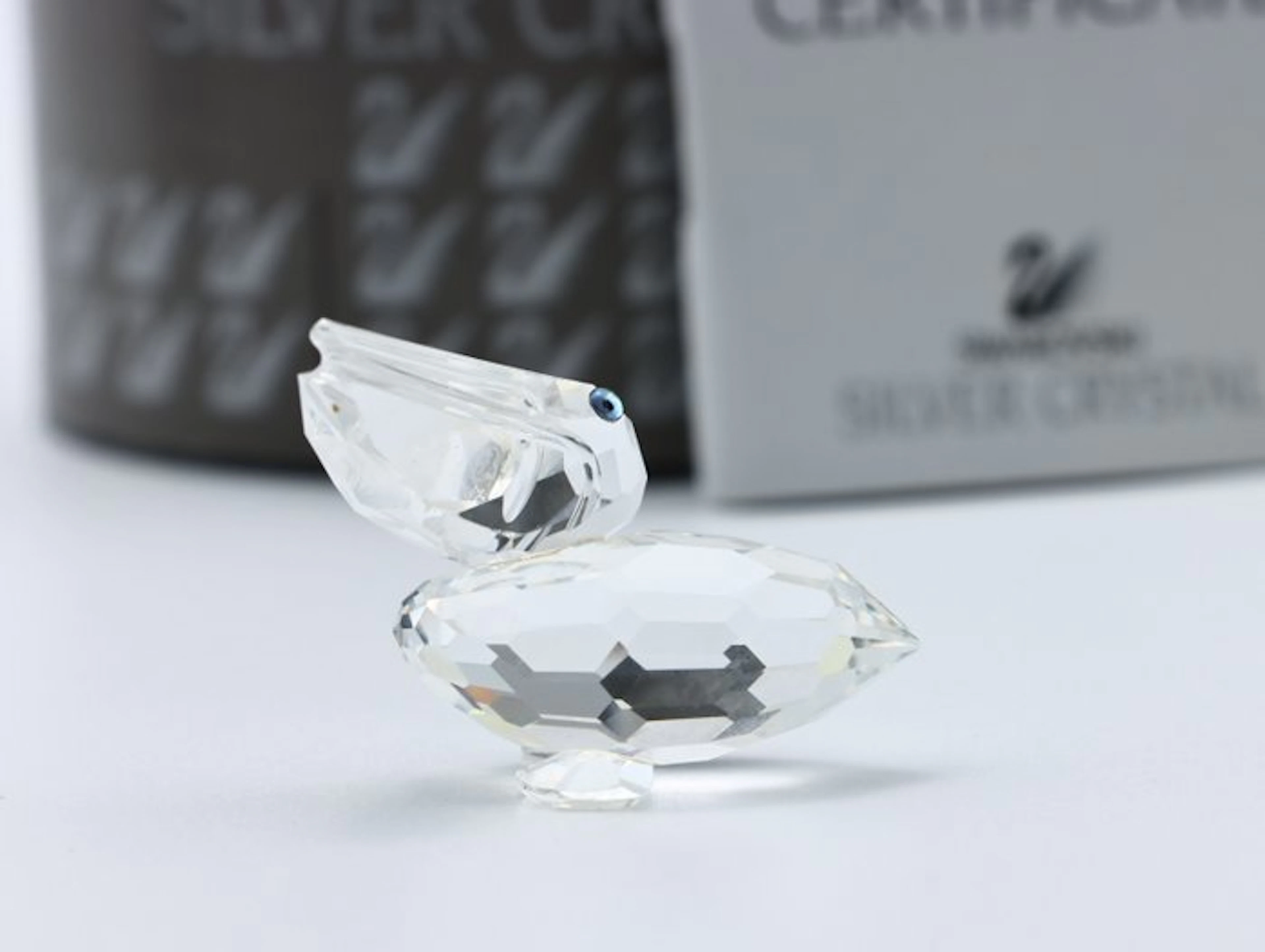 Figure - Swarovski - Pelikaan (Boxed + certificate) - Crystal