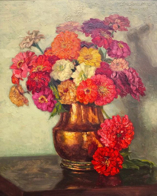 Luis García Oliver (1907-1977) - NO RESERVE - Still Life with Flowers