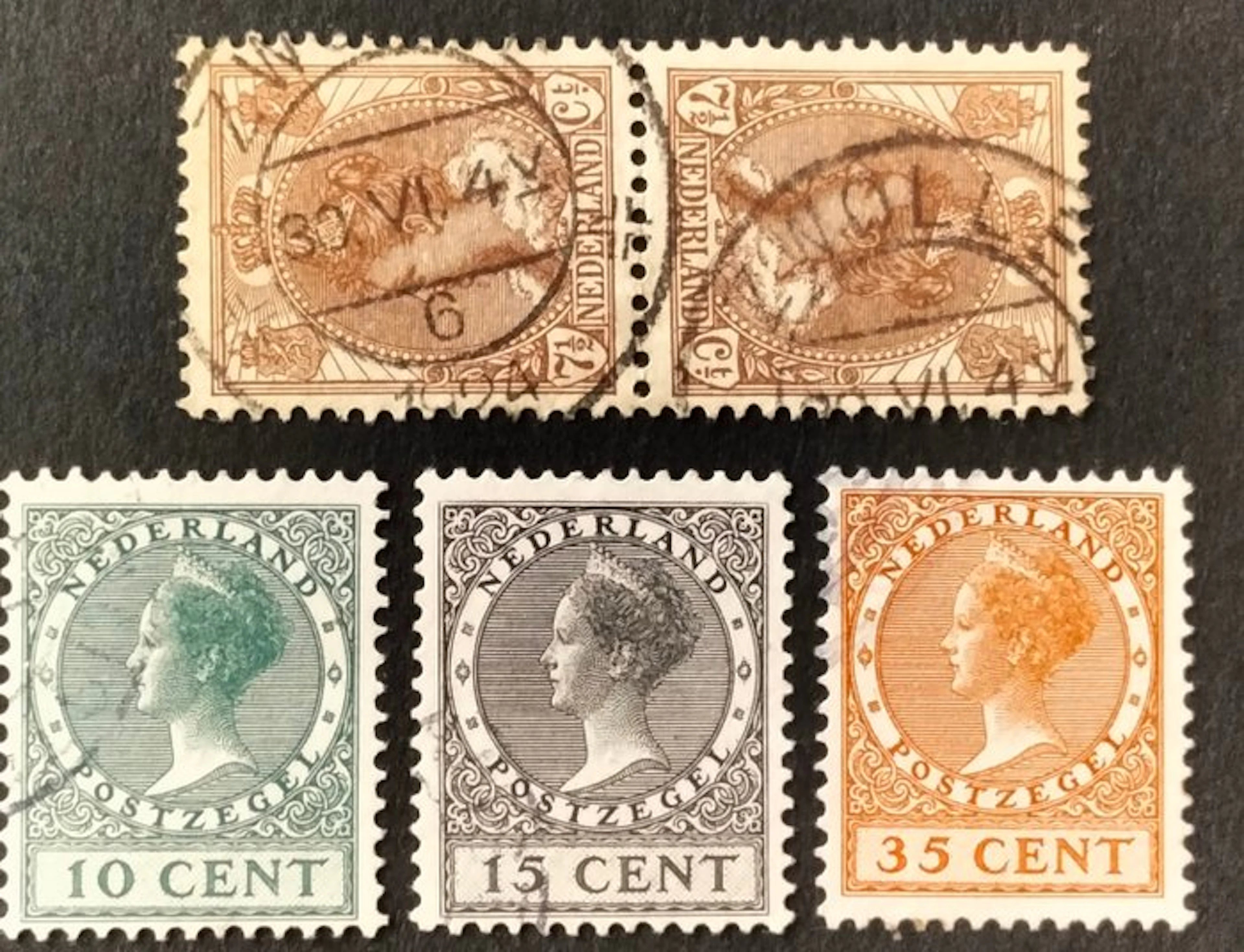 Netherlands 1924 - Exhibition Series Wilhelmina / Reprint...