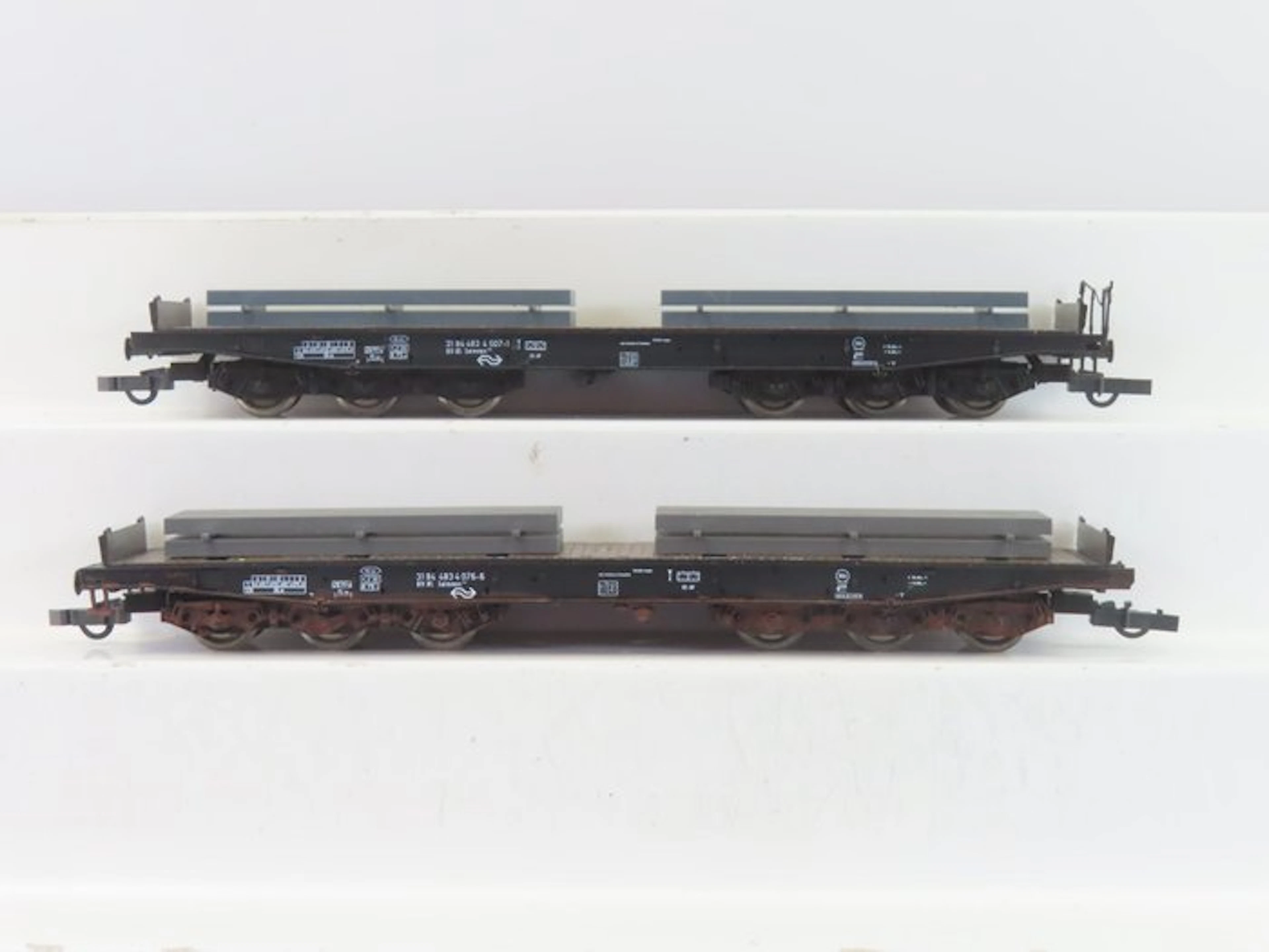 Roco H0 - 46551 - Model train freight carriage (2) - 2x...