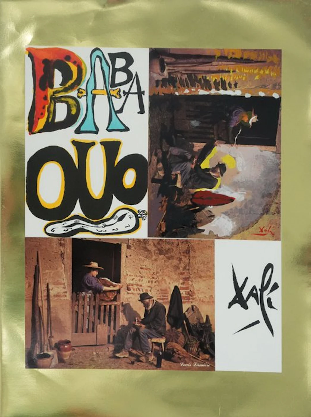 Salvador Dali (1904-1989) - Babaouo : Visage caché