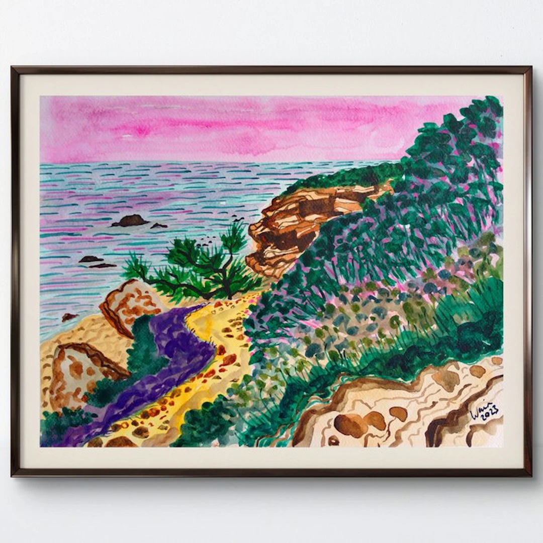 Kirsty Wain (XX) - Mediterranean Coastal Walk, Andalucia (2023) - No Reserve
