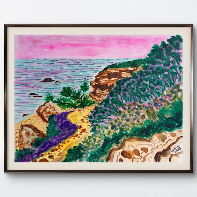 Kirsty Wain (XX) - Mediterranean Coastal Walk, Andalucia (2023) - No Reserve