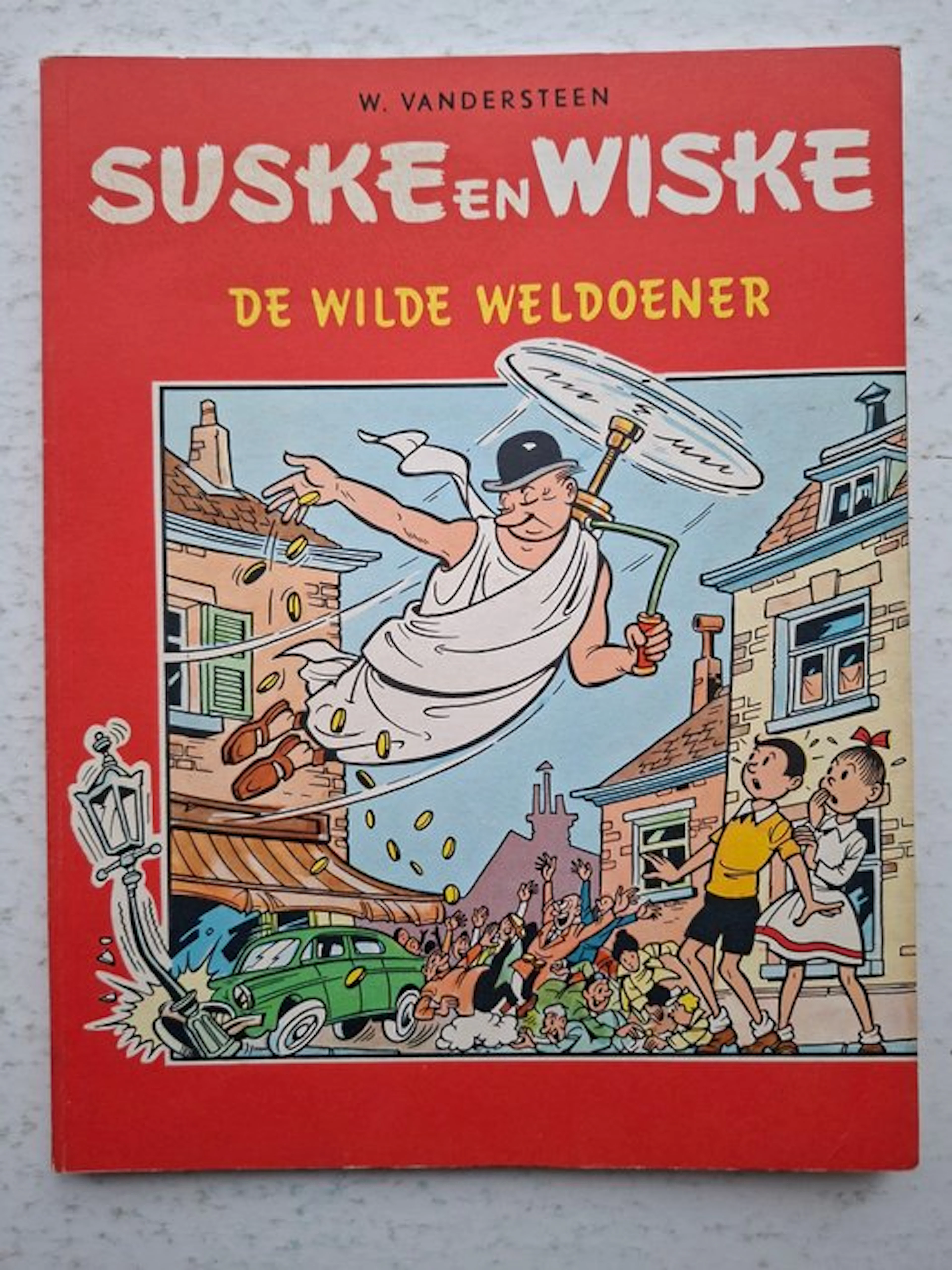 Suske en Wiske TV-44 - De wilde weldoener - 1 Album - Reprint - 1964