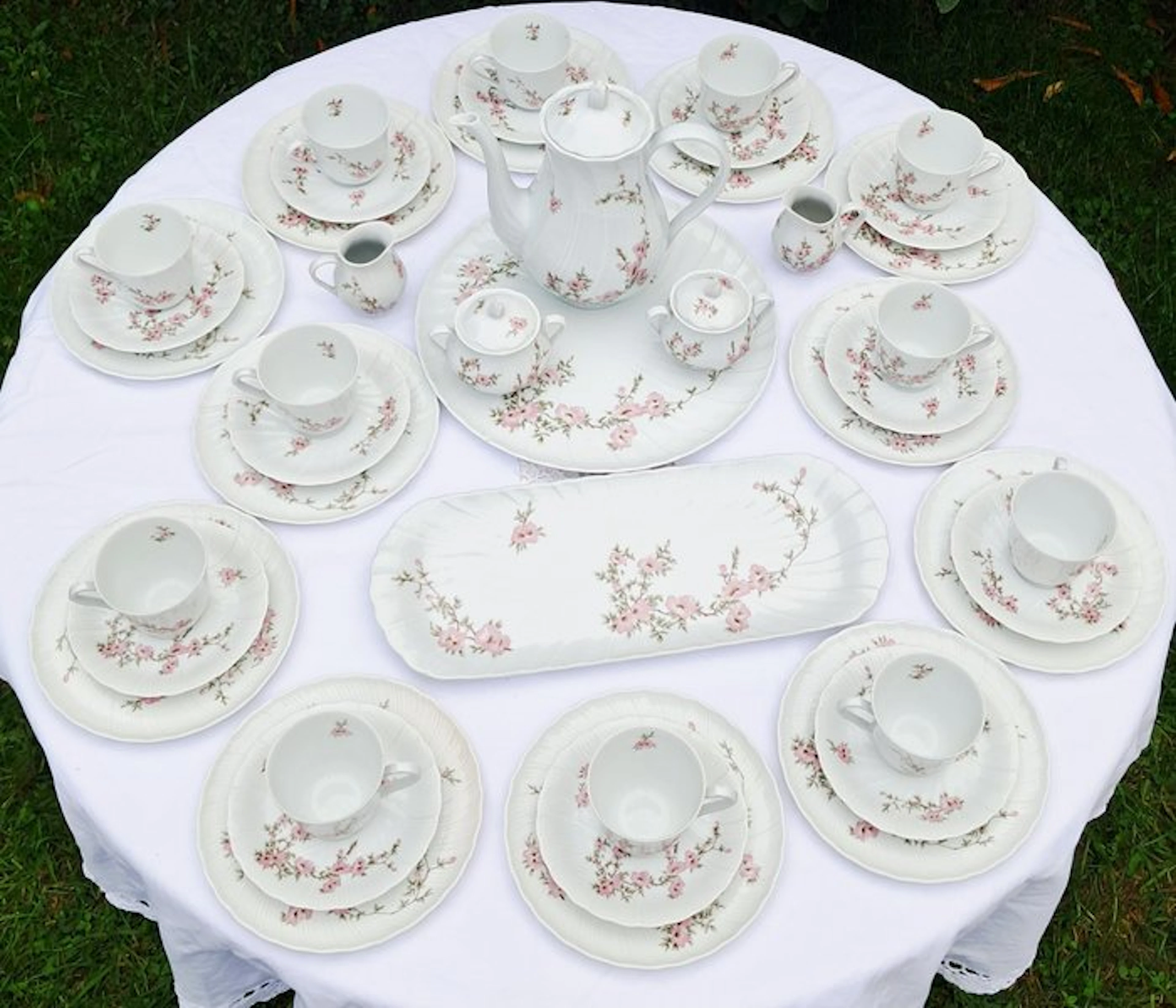 Bernardaud Limoges - Coffee service (43) - Amandine - Porcelain
