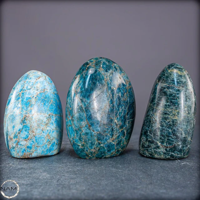 Exclusive apatite freeform set – Three powerful...