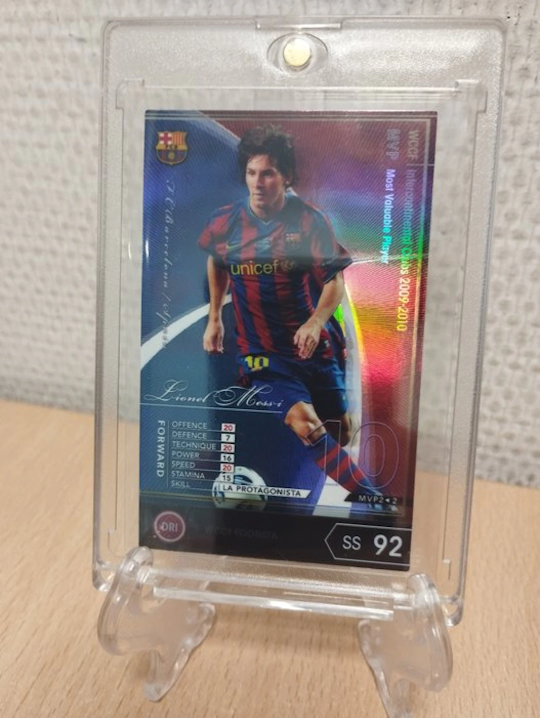 Messi WCCF Panini/SEGA 2009-10 — MVP 2/2 Card