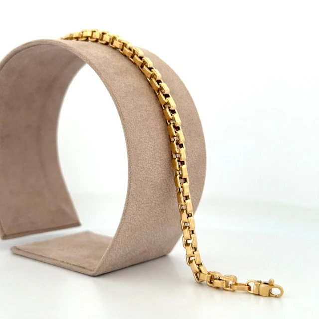 Bracelet - 18 kt. Yellow gold - Made in Italy