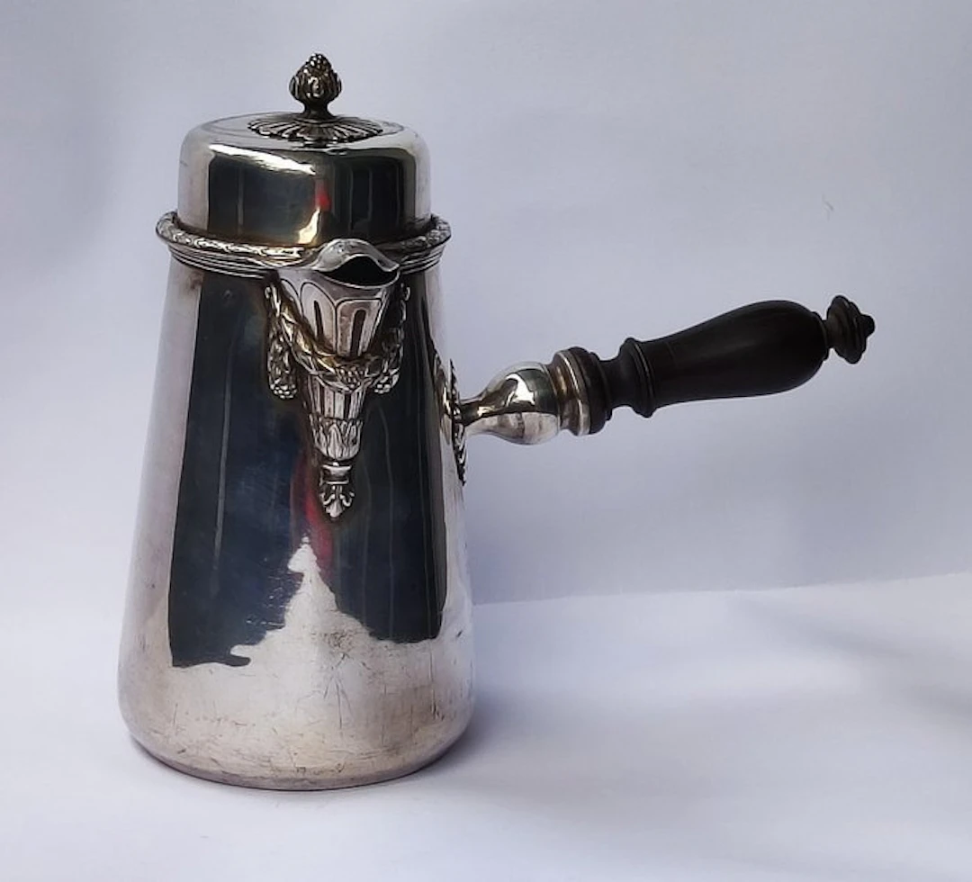 Georges Falkenberg, Paris - Chocolate pot - Silver