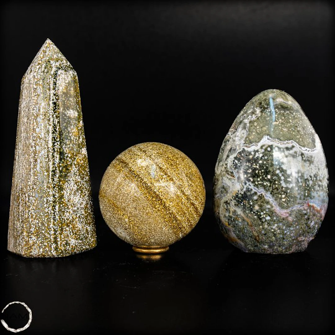 Ocean Jasper Collector's Set – Obelisk