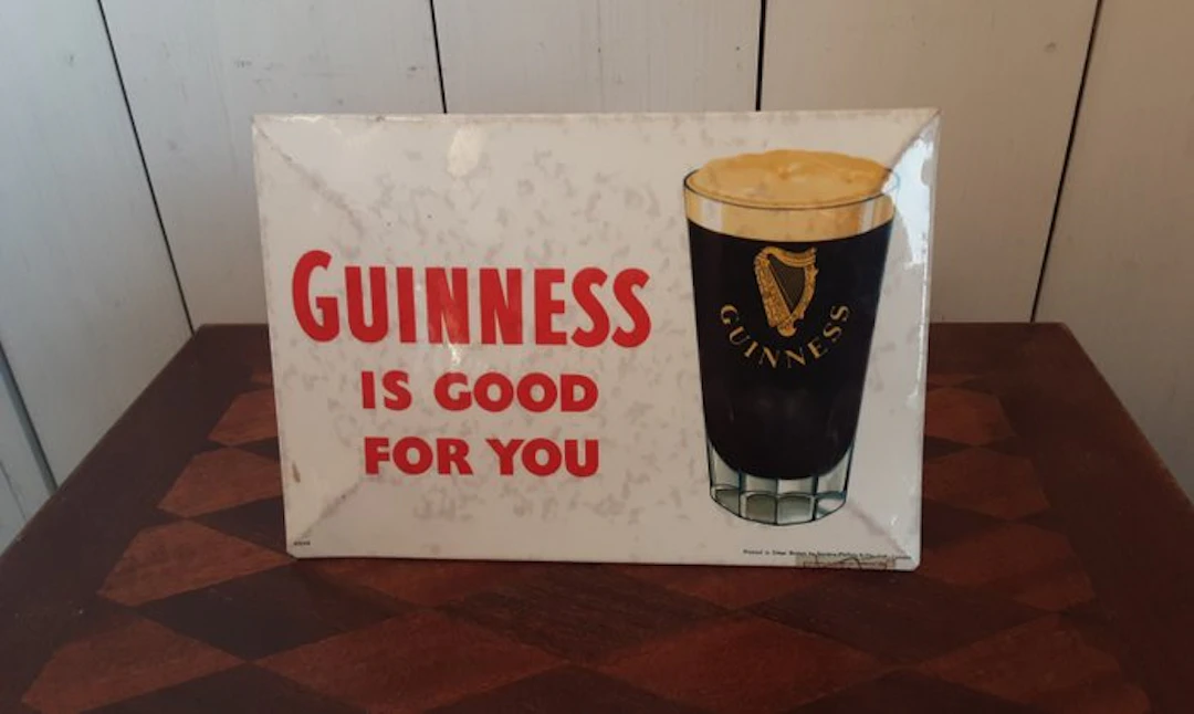 Guinness - Advertising sign - Glascoide