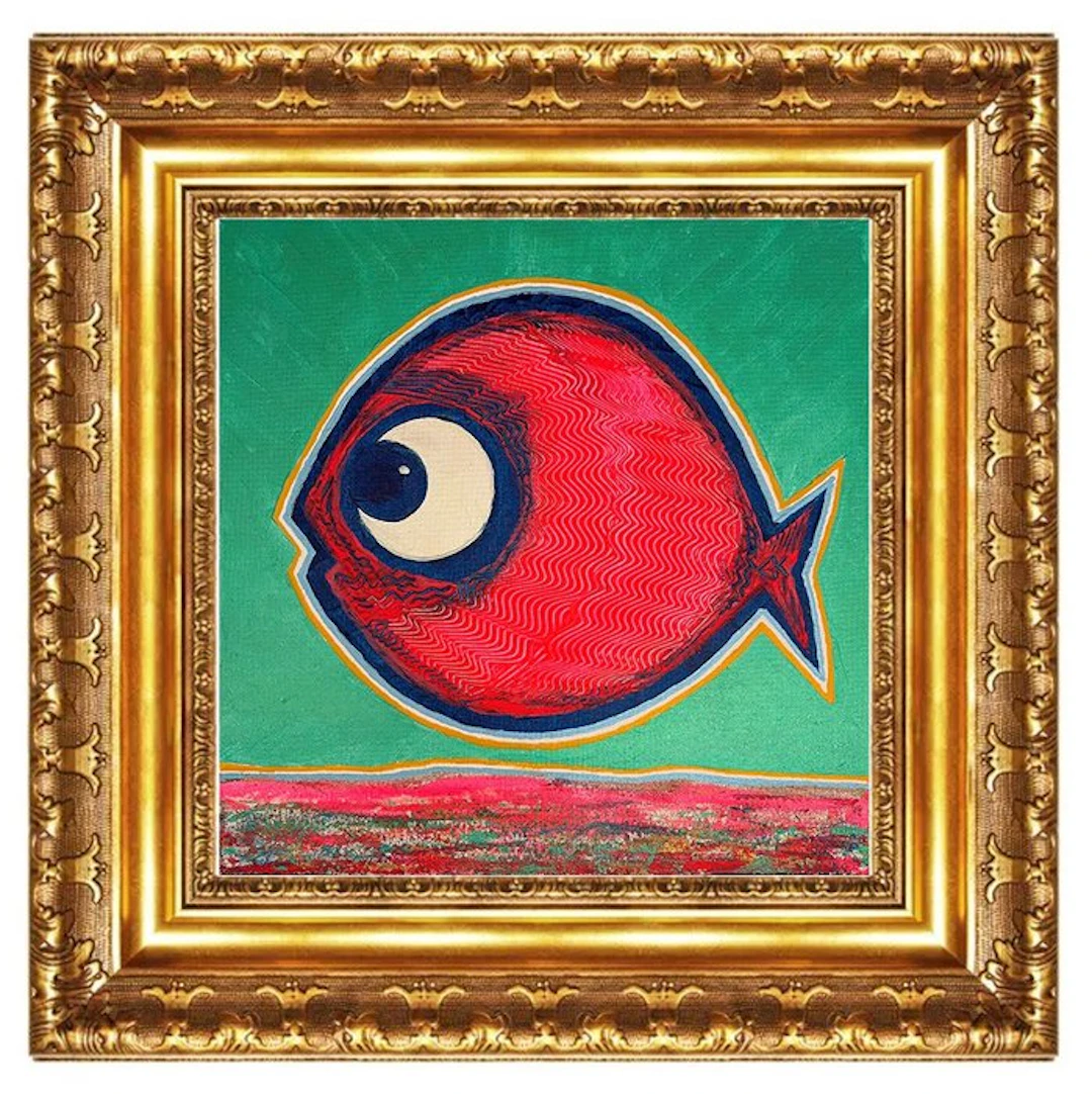 Denis Kuvayev (1971) - Goldfish on golden bottom - No Reserve