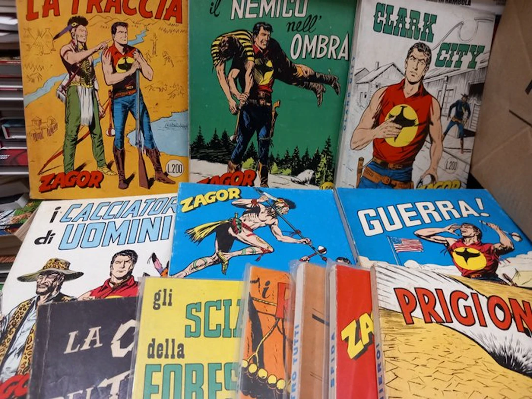 Zagor scritta rossa lire 200 n