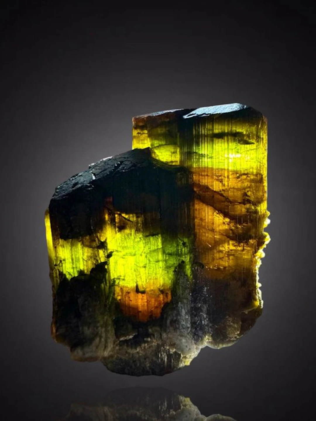TOP Liddicoatite Tourmaline with double termination