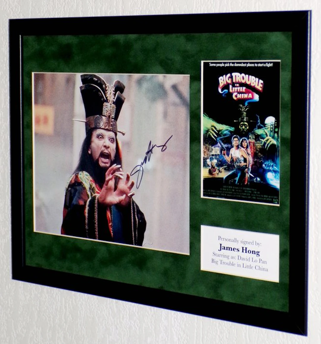 Big Trouble in Little China - James Hong (David Lo Pan) Premium Framed