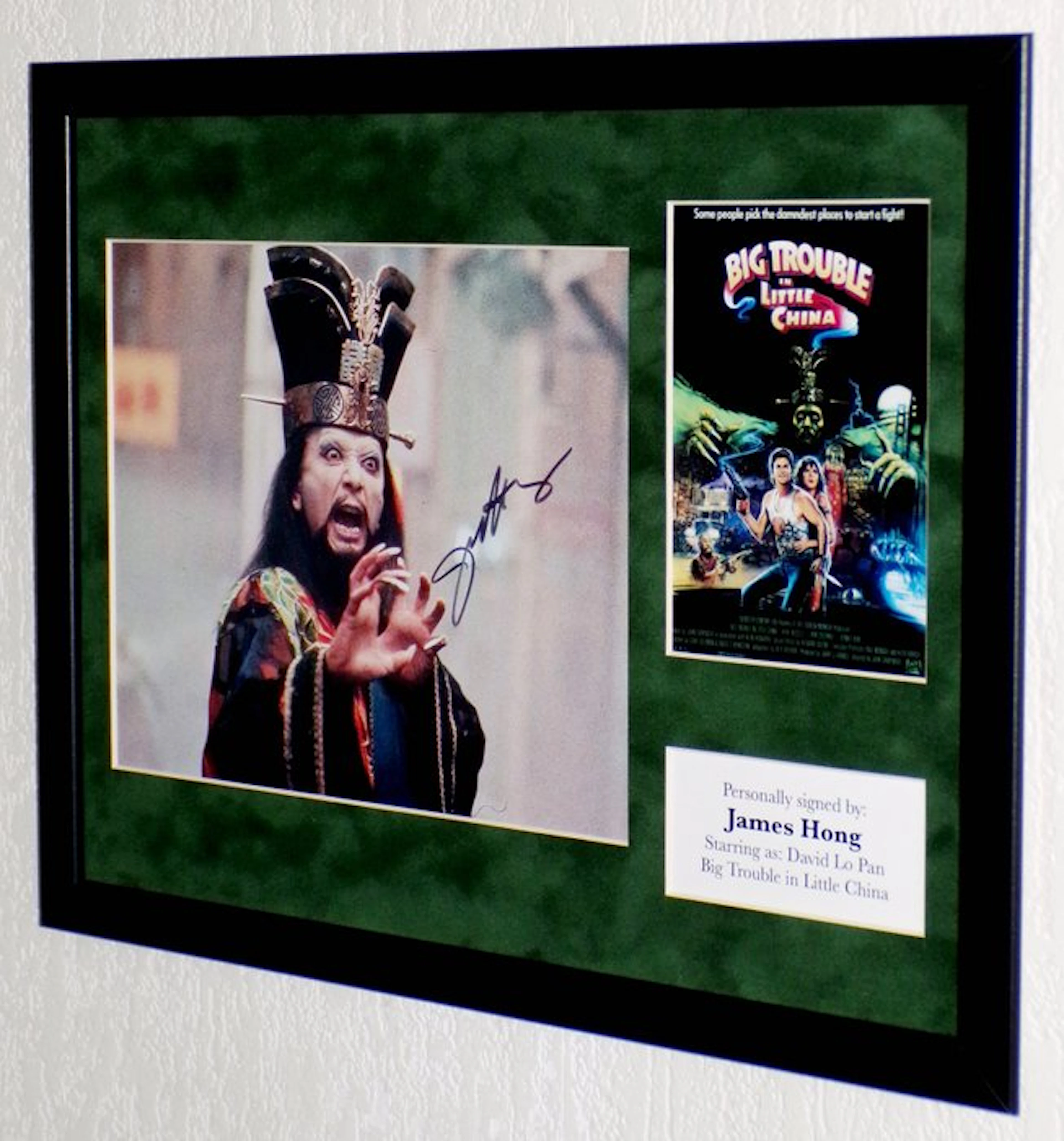 Big Trouble in Little China - James Hong (David Lo Pan) Premium Framed