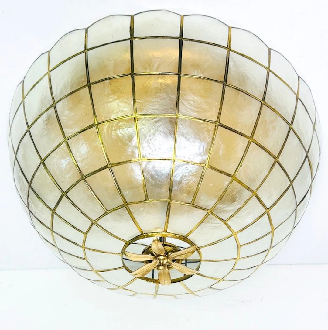 Ceiling lamp - Nacre, Brass