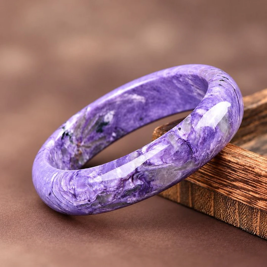 ALGT Certified - Huge and Masterful Natural Charoite...