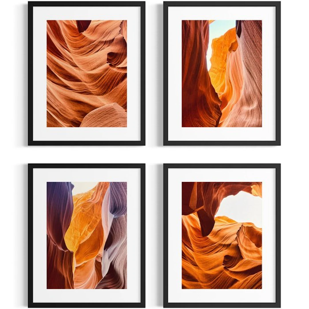 Fabian Kimmel - Amber Depths & Earth Waves - Series of 4 - Grand Canyon, USA