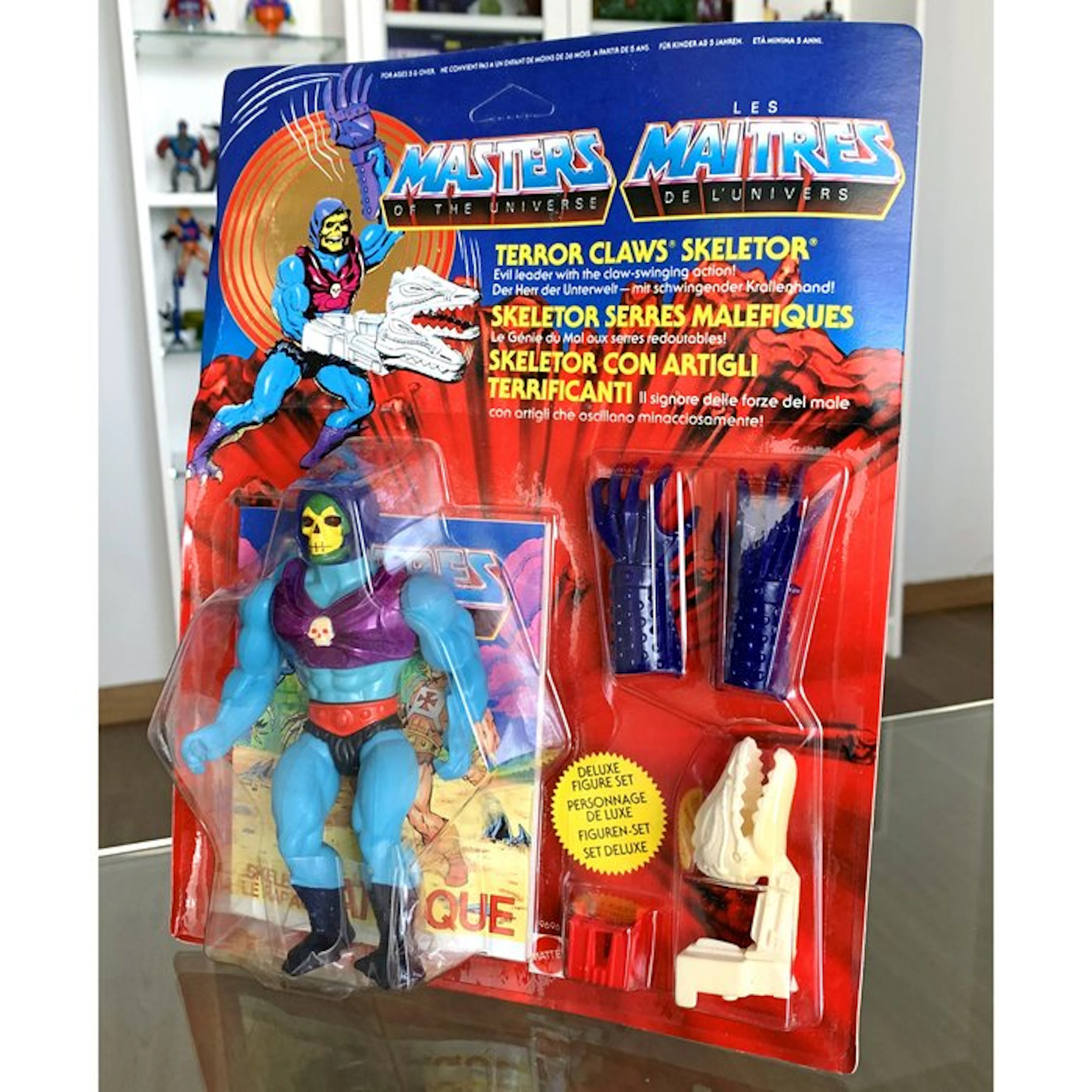 Mattel - Action figure Terror Claws Skeletor MOC 1986...