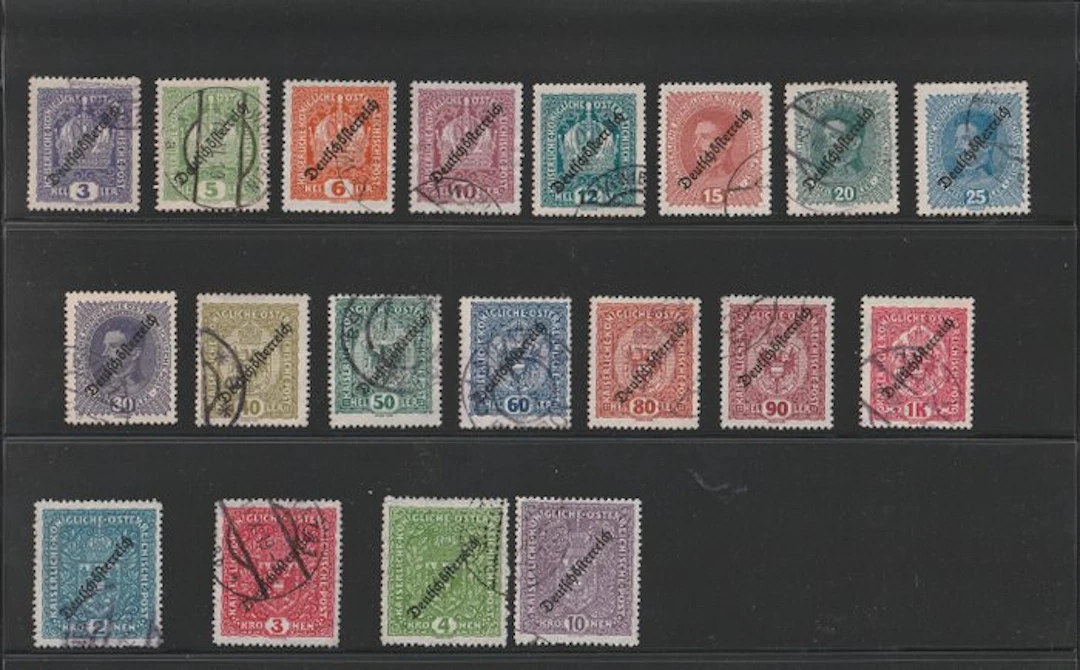 Austria 1918/1937 - Very good rest collection with many...