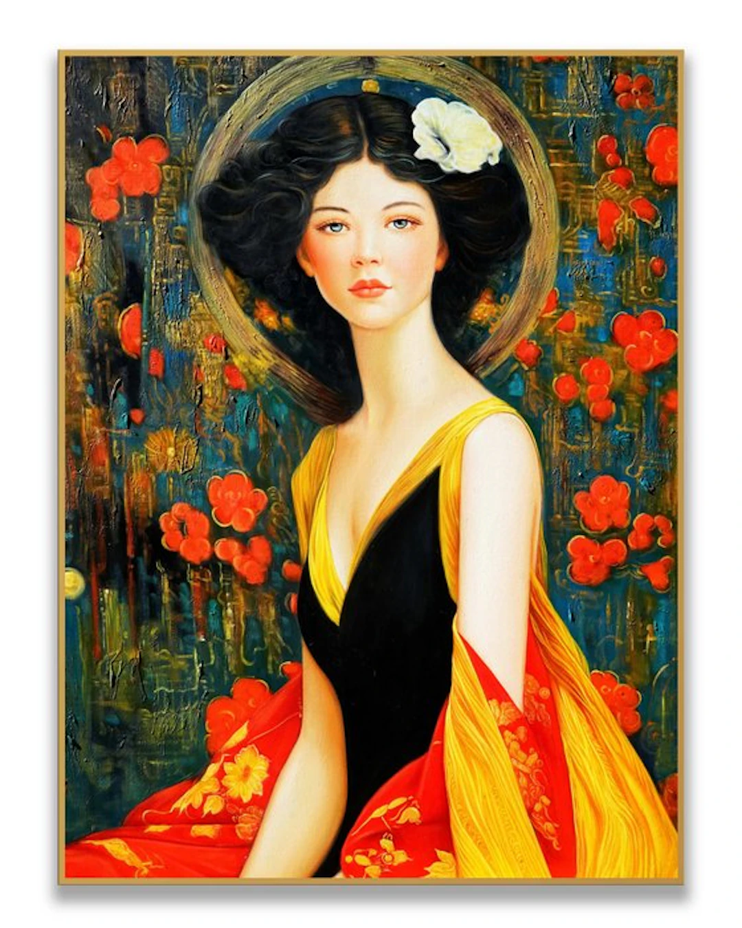 Matteo - Bloom in Black and Gold