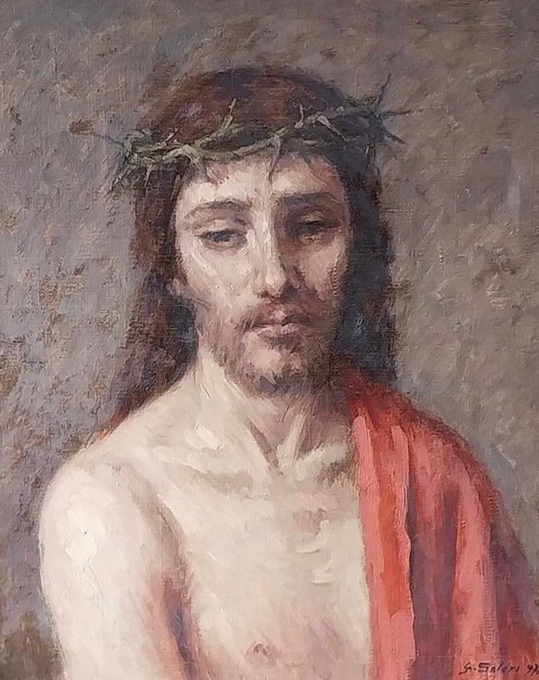 Gabriele Saleri (1927-2014) - Cristo