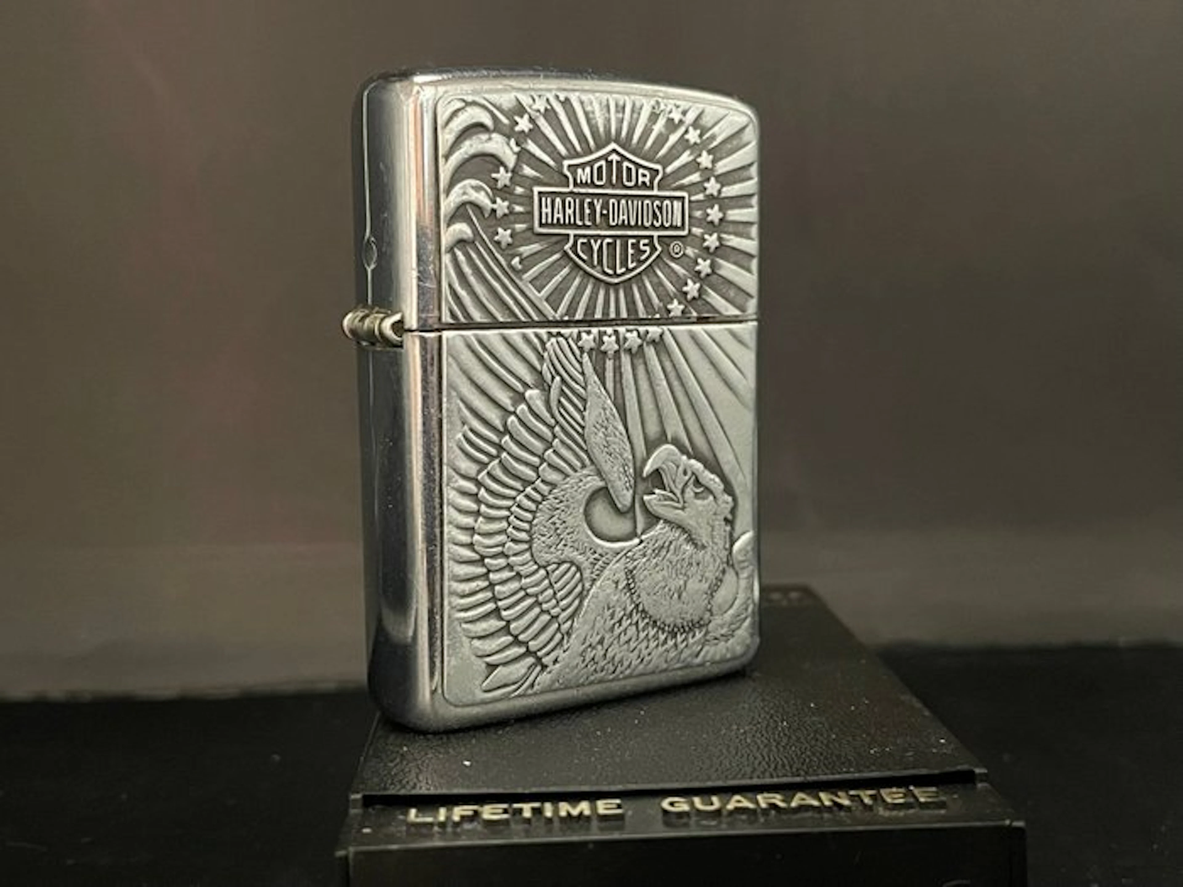 Zippo - HARLEY DAVIDSON MOTOR - RELIEF - No reserve price...