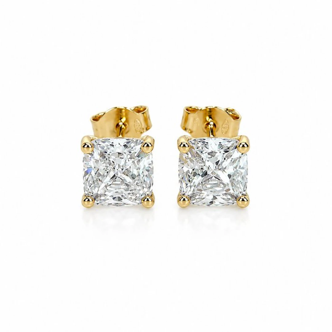 No reserve price - Earrings - 14 kt