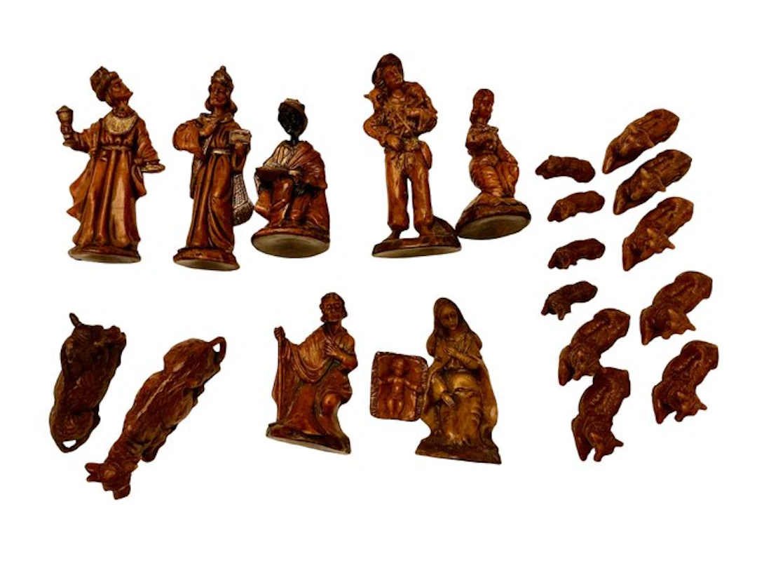 Christmas decoration (21) - Wax - Nativity figurines