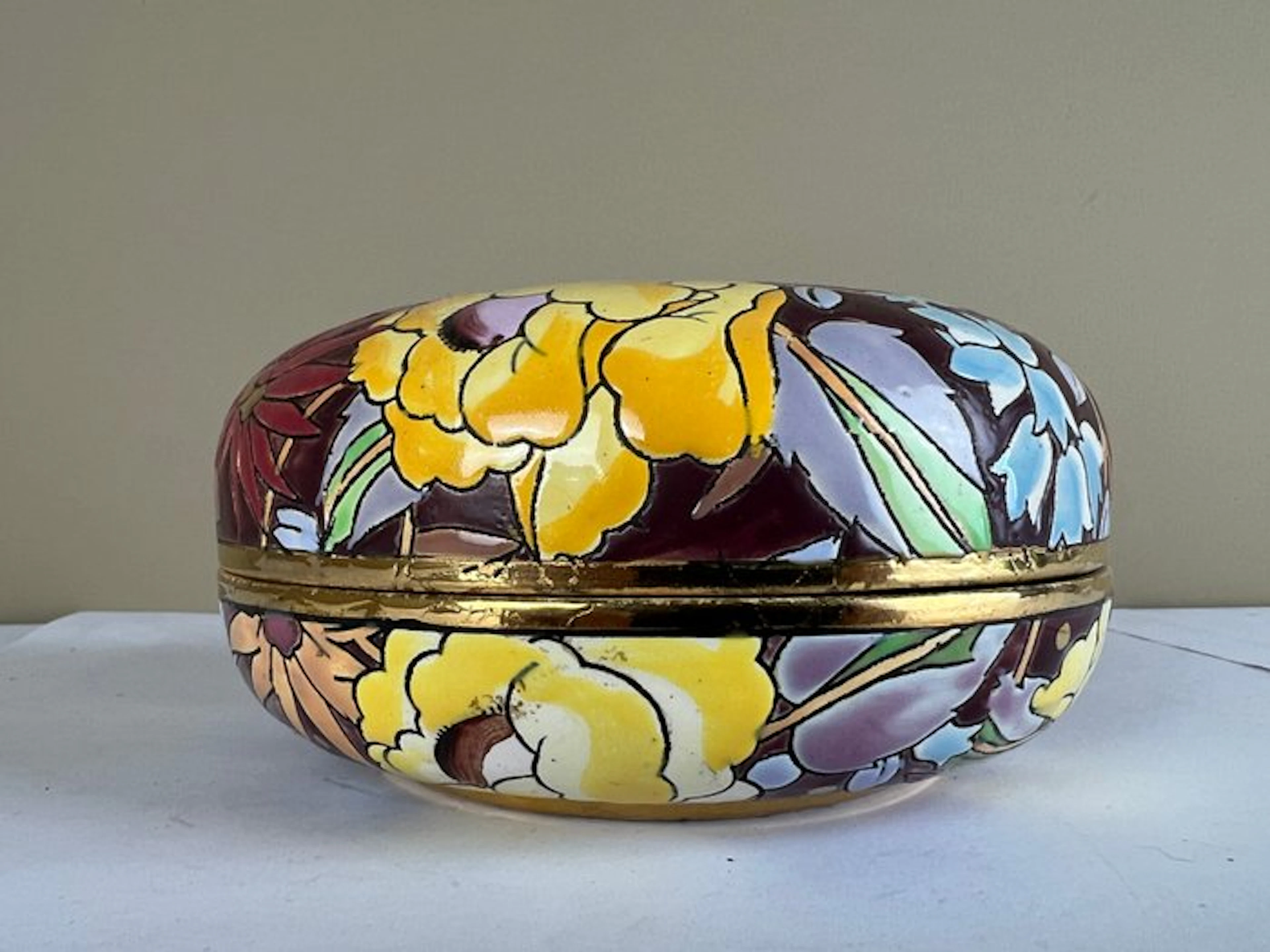 Keramis Boch - Raymond Chevallier - Bonbon basket - Earthenware - Art Deco