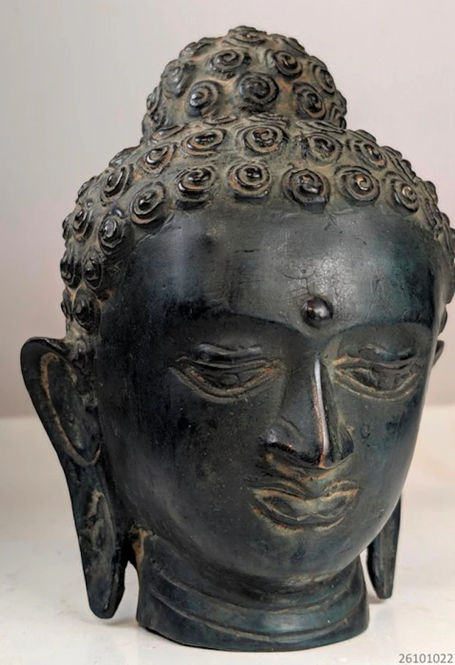 verweerd boeddhahoofd - Head - Myanmar/Burma (No reserve price)