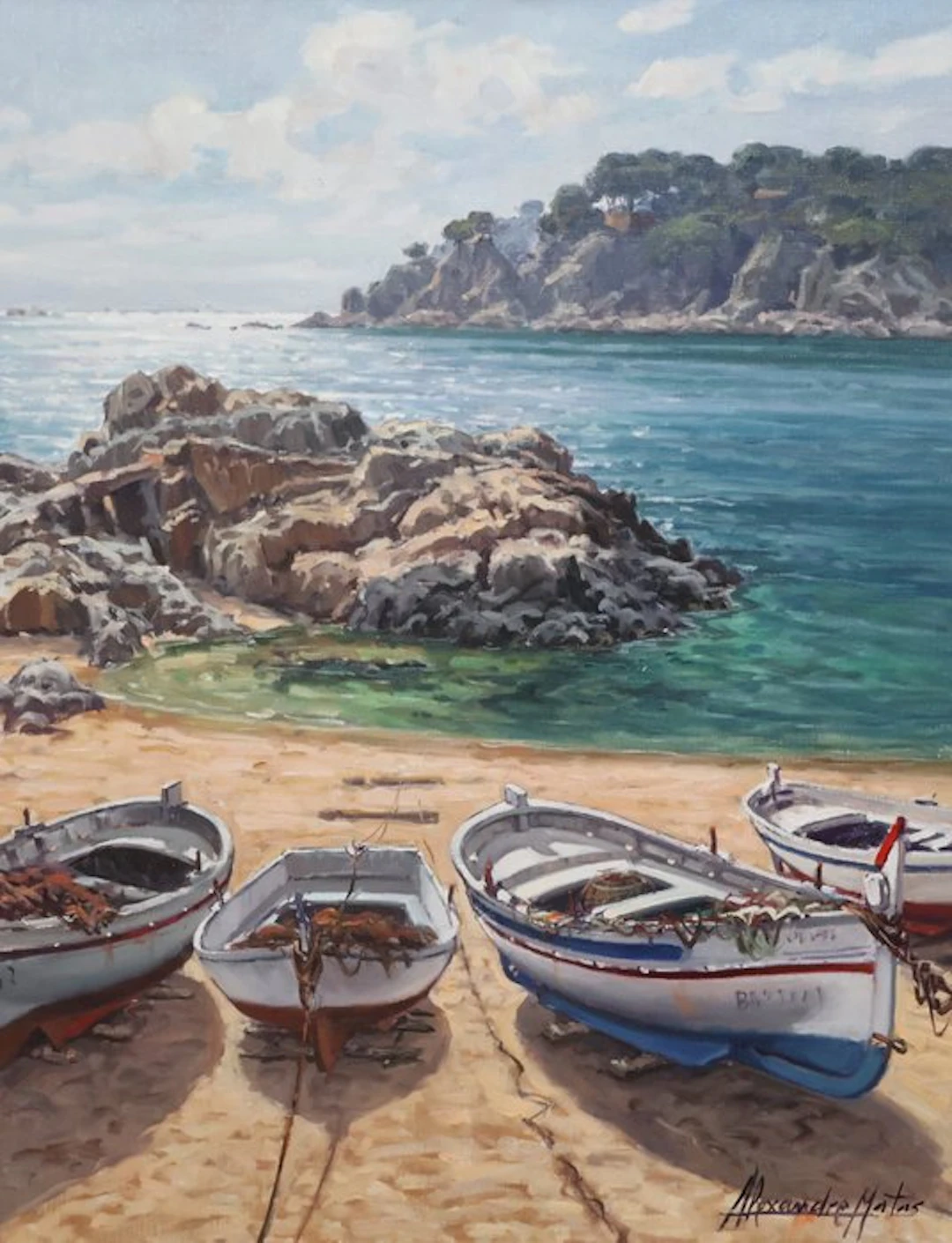 Alexandre Matas Conchillo (1942 - 2008) - Calella de Palafrugell